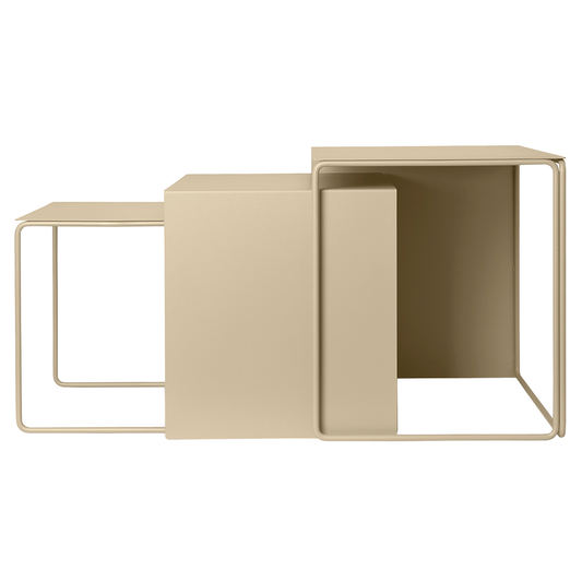 Cluster tables 3 pcs, cashmere