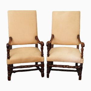 17th Century Armchairs, Set of 2-YNQ-1449006