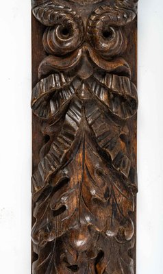 17th Century Carved Oak Wood Panels, Set of 2-UQL-1148558