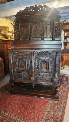 17th Century Fir & Walnut Buffet-HJH-1702249