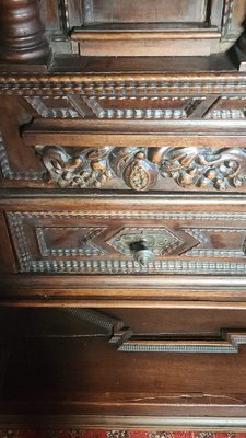 17th Century Fir & Walnut Buffet-HJH-1702249