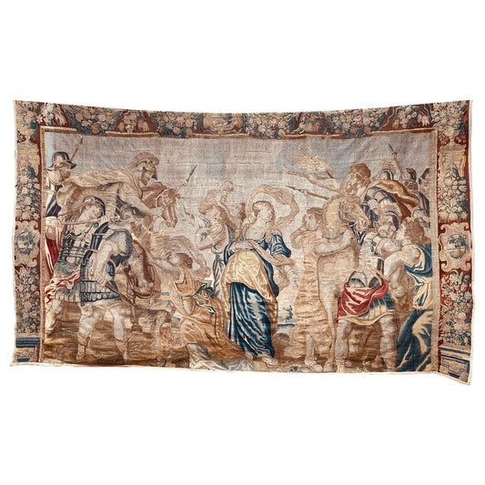 17th Century Gobelin Tapestry with Alexander the Great and Darius III