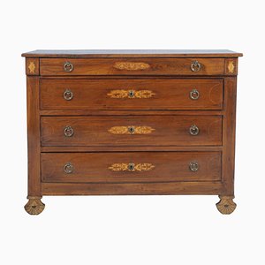 17th Century Italian Inlaid Walnut Dresser-NJV-568870