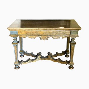 17th Century Italian Painted and Parcel-Gilt Console Table-MBH-1032625