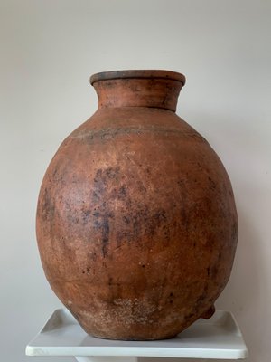 17th Century Large Red Terracotta Vessel-PSK-1002890