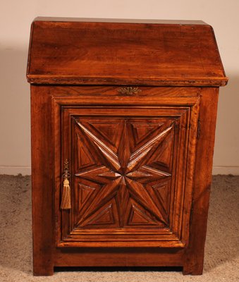 17th Century Louis III Oratory in Walnut-HPU-2032266