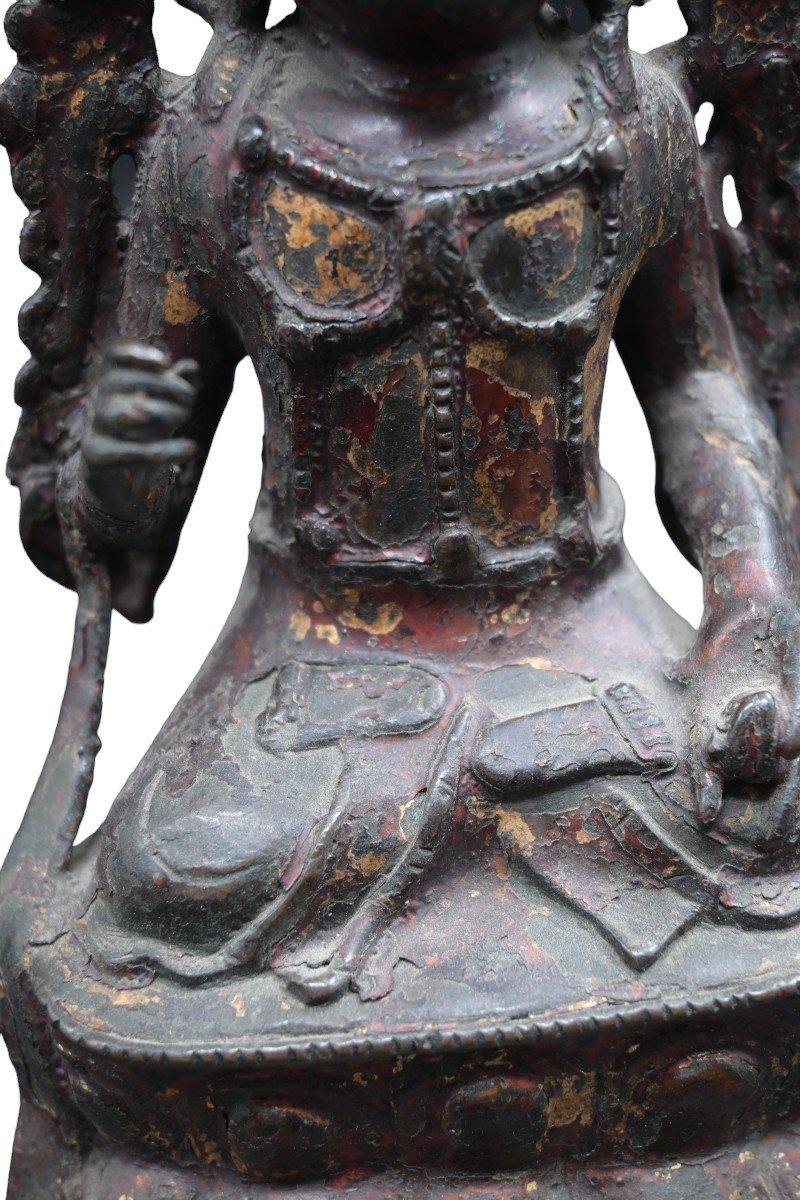 17th Century Ming Seated Bronze Buddha, China