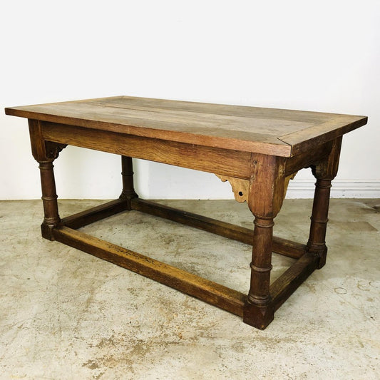 17th Century Oak Bakery Table