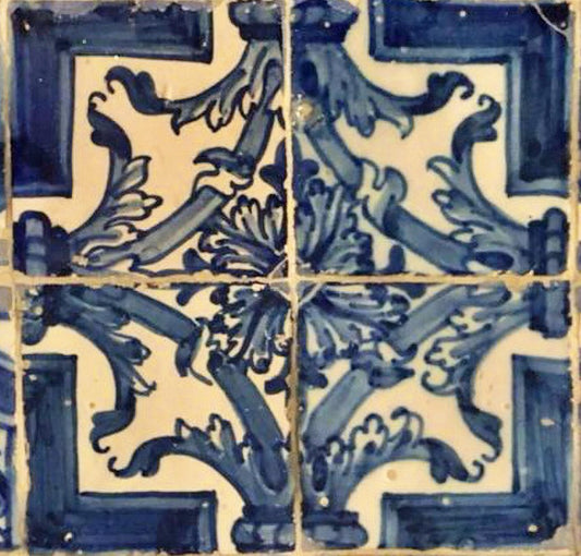 17th Century Portuguese Tiles Panel