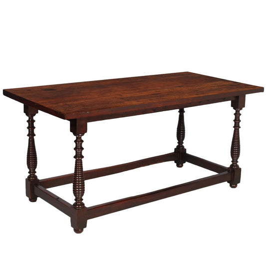 17th Century Renaissance Italian Solid Oak Table