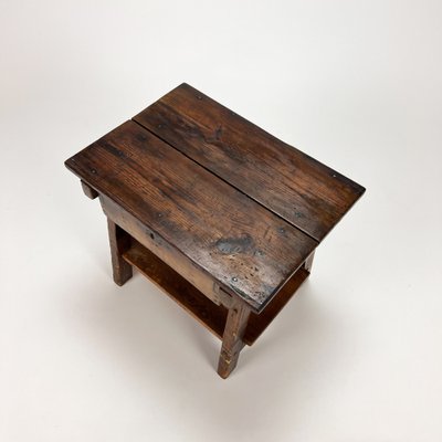 17th Century Spanish Oak Side Table, 1700s-RMX-1231745