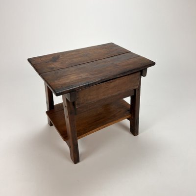 17th Century Spanish Oak Side Table, 1700s-RMX-1231745