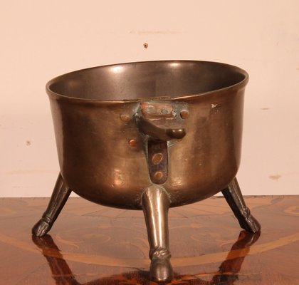 17th Century Tripod Apothecary Skillet from the Ward Rvmens Family, 1698-HPU-1373605