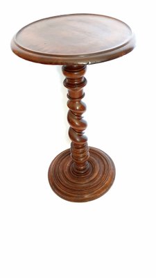 17th Century Walnut Side Table with Light Holder, France, 1660s-ADN-1720485