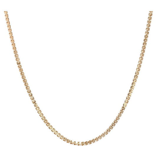 18 Karat French Yellow Gold Y Mesh Chain, 1960s