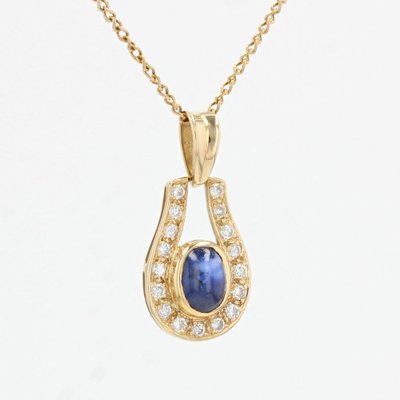 18 Karat Modern Yellow Gold Necklace-OLU-1403632