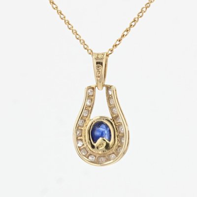 18 Karat Modern Yellow Gold Necklace-OLU-1403632