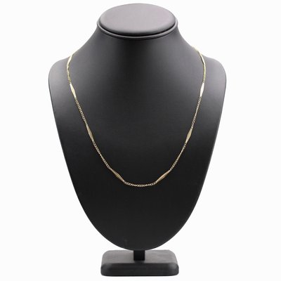 18 Karat Yellow Gold Chain Necklace, 1960s-OLU-2027408