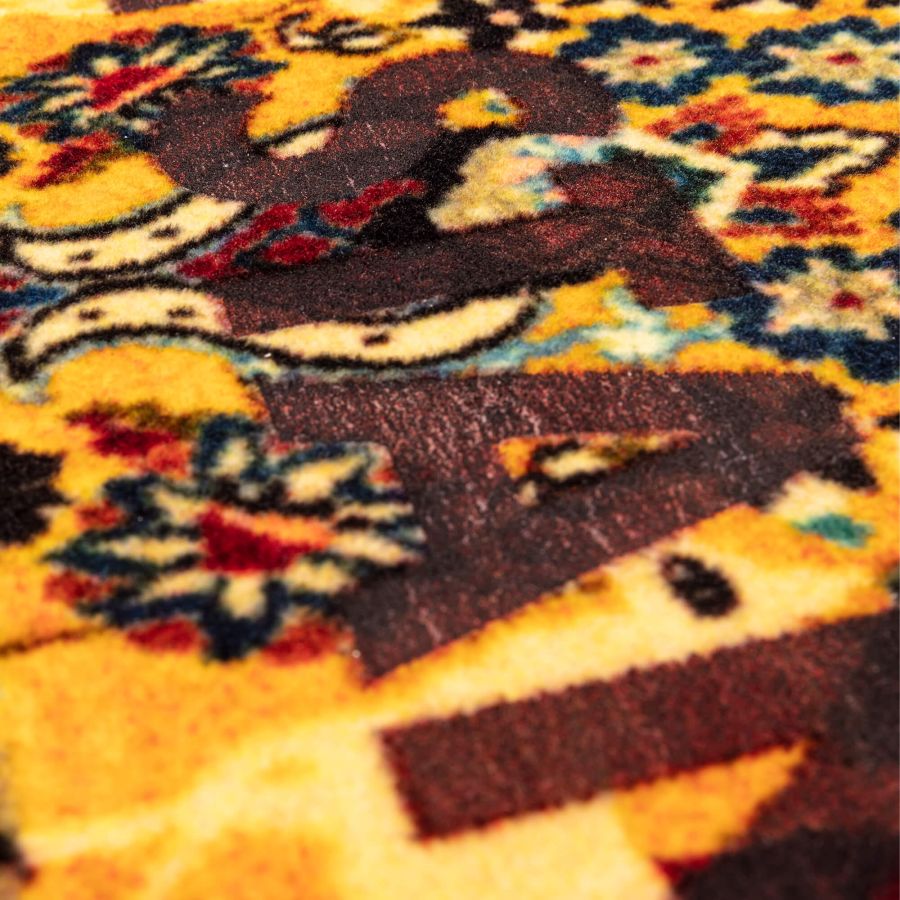 RECYCLED PET Carpet Burnt Carpet United by Seletti