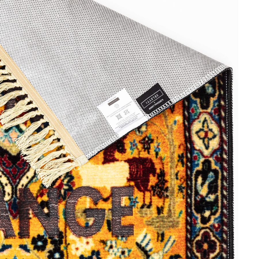 RECYCLED PET Carpet Burnt Carpet Change by Seletti