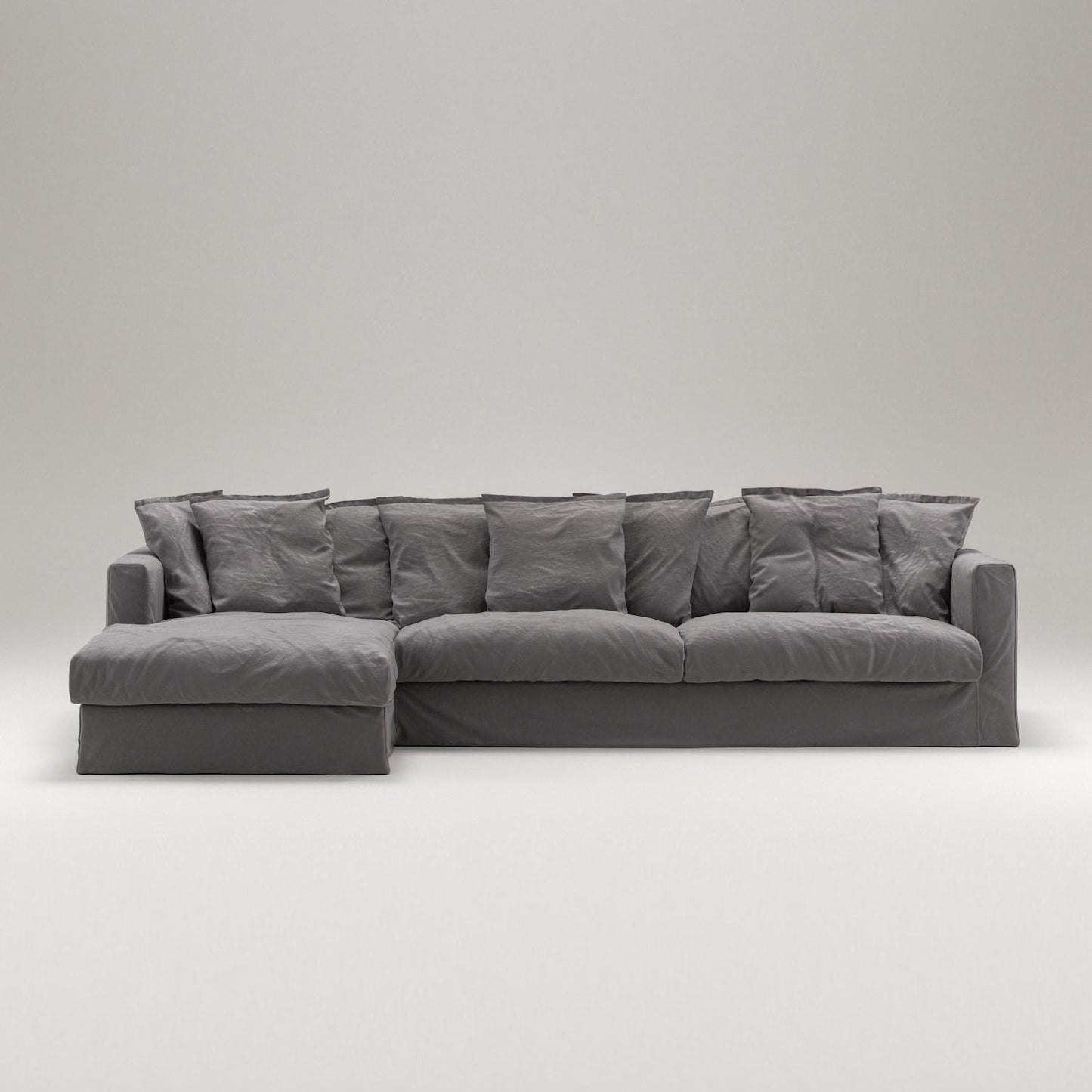 Decotique Le Grand Air 3-Seater Sofa Chaise Left Grey