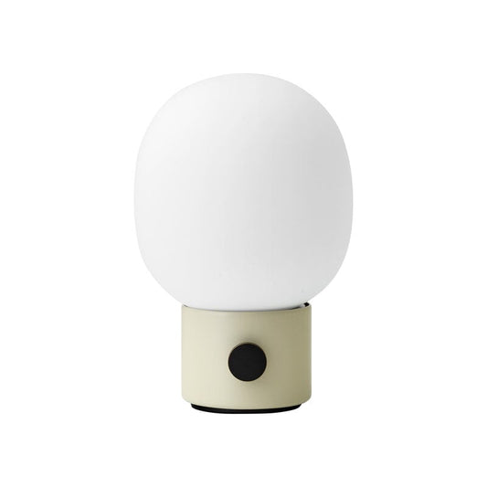 JWDA Portable table lamp by Audo Copenhagen #alabaster white #