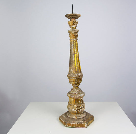 18t Century Altar Candle Holder