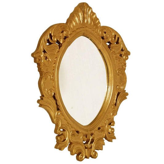 18th-Century Baroque Arab Giltwood Mirror, 1700s