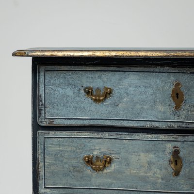 18th Century Baroque Blue Chest of Drawers-VEI-2021243