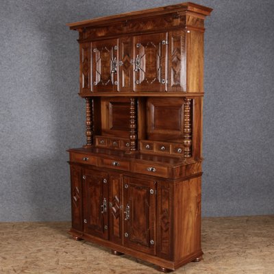 18th Century Baroque Buffet in Walnut with 4 Original Iron Locks, 1750s-DXD-1702853