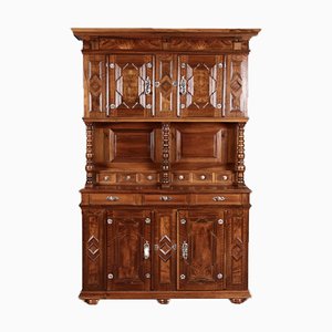 18th Century Baroque Buffet in Walnut with 4 Original Iron Locks, 1750s-DXD-1702853