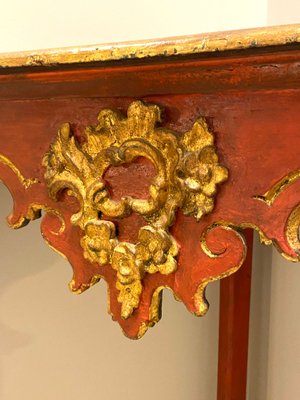 18th Century Baroque Corner Console Table-NUC-1444621