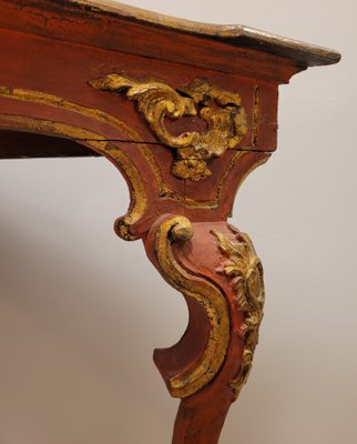 18th Century Baroque Corner Console Table-NUC-1444621