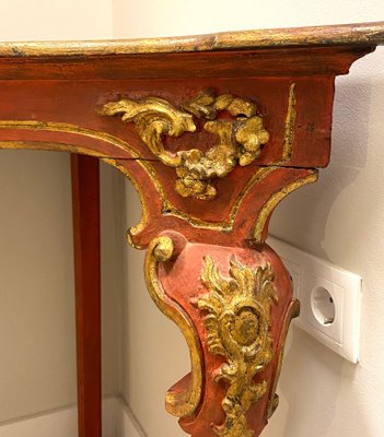 18th Century Baroque Corner Console Table-NUC-1444621