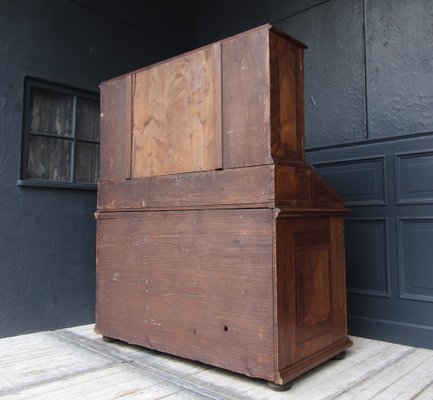 18th Century Baroque Secretary or Writing Desk in Walnut-TAT-1791826