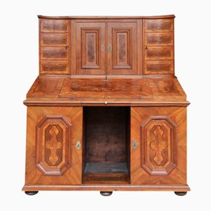 18th Century Baroque Secretary or Writing Desk in Walnut-TAT-1791826