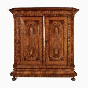 18th Century Baroque Walnut Wood Cabinet, 1740s-DXD-2033233