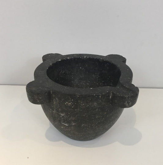 18th Century Blue Stone Mortar Bowl