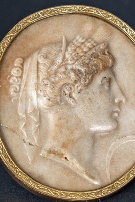 18th Century Cameo in Hard Stone Agate-QKG-1802704