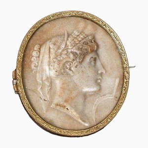 18th Century Cameo in Hard Stone Agate-QKG-1802704