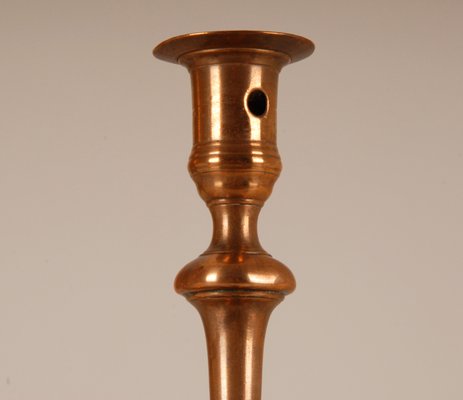 18th Century Candlestick Vases with Bell Nozzle and Stepped Base, Set of 2-GOE-952160