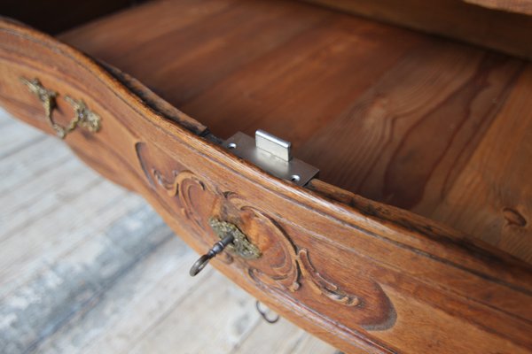 18th Century Carved Oak Baroque Chest of Drawers-TAT-2025965