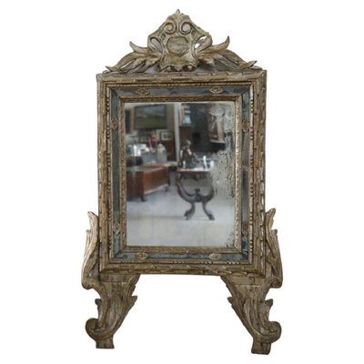 18th Century Carved Wood and Mecca Wall Mirror-DCO-1408383