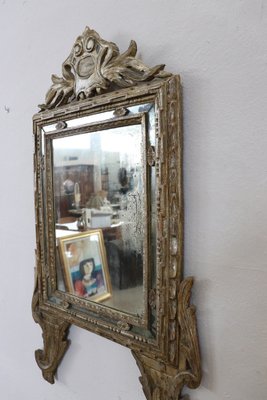 18th Century Carved Wood and Mecca Wall Mirror-DCO-1408383