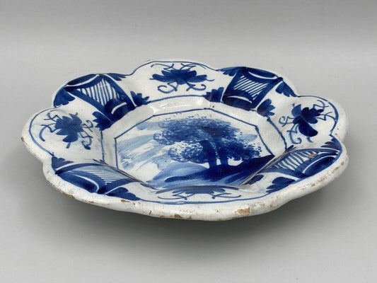 18th Century Ceramic Plate from Delft