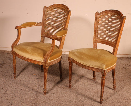 18th Century Chairs & Armchairs, Set of 6