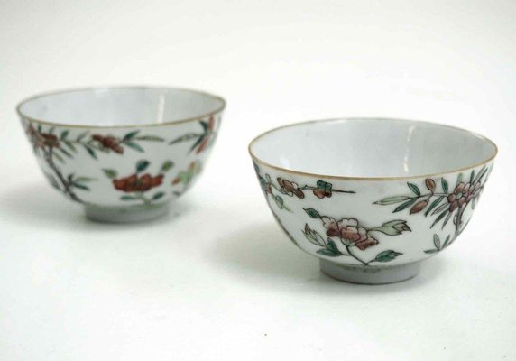 18th Century Chinese Soup Bowls, Set of 2-SA-663702