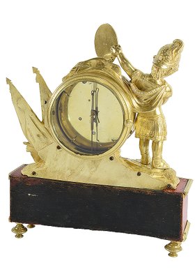 18th Century Clock with War Theme in Honor of Louis XV-UQL-985168