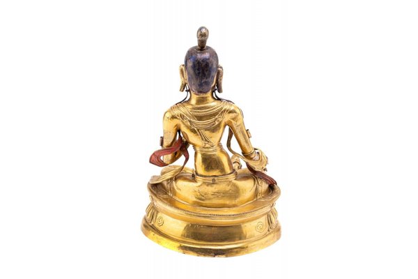 18th Century Deity Green Tara Figurine, Tibet-BXB-1427543