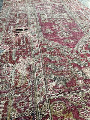 18th Century Distressed Turkish Ghyordes Rug-YMM-1732607